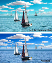 Загрузить изображение в средство просмотра галереи, Очки для дальтонизма Красный Зеленый Дейтан и Протан Очки для дальтонизма Occhiali Daltonici Lunettes Pour Daltonien Очки для дальтонизма