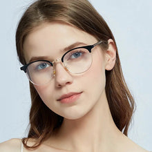 Загрузить изображение в средство просмотра галереи, Fashion Glasses Frame Women Men Myopia Prescription Computer Glasses Multifocal Reading Glasses Women Bluelight Blocking Glasses