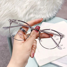 Загрузить изображение в средство просмотра галереи, Fashion Glasses Frame Women Men Myopia Prescription Computer Glasses Multifocal Reading Glasses Women Bluelight Blocking Glasses