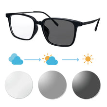 Загрузить изображение в средство просмотра галереи, SHINU Titanium Frame Multifocal Grade Glasses Near and Far Photochromic Reading Glasses Men Prescription Glasses Big Size