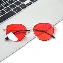Загрузить изображение в средство просмотра галереи, SHINU хороший сон, синий свет, блокирующие очки, мужские красные линзы, анти-зеленый свет, устраняют напряжение глаз, очки Bluelight 372