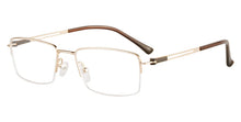 Загрузить изображение в средство просмотра галереи, Men's glasses half frame myopia prescription glasses with lenses blue light blocking computer glasses prescription minus power