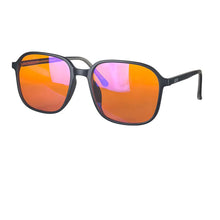 Загрузить изображение в средство просмотра галереи, SHINU Square Shape Blue Light Glasses Yellow Lens Night Vision Red Lens Better Sleep Orange Lens Blue Light Glasses Gaming