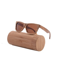 Carregar imagem no visualizador da galeria, SHINU Women sunglasses polarized nature wood sun glasses handmade Zebra wood man sunglass Polarized lenses sunglasses new in