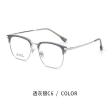 Загрузить изображение в средство просмотра галереи, Titanium Glasses for Men Multifocal Grade Glasses Near and Far Freeform Lenses Customized Prescription Glasses for Man