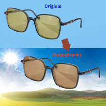 Carregar imagem no visualizador da galeria, Women Photochromic Sunglasses Yellow Polarized Lenses Night Vision Glasses For Driving Brown Lenses Glasses For Outdoor