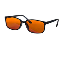Carregar imagem no visualizador da galeria, Red Glasses Block Blue Light Better Sleep Orange Lens Glasses for Working with Computer Gaming Glasses Blue Light Blocking