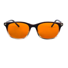 Load image into Gallery viewer, SHINU Women Red Lense Fashion Glasses Anti Blue Light Better Sleep Orange Lesnse Glasses for Long Time Work, Dyed Color Lenses