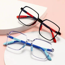 Загрузить изображение в средство просмотра галереи, Blue Light Blocking Computer Glasses for Kids Square Shape Fashion Glasses Myopia Presbyopia Prescription Glasses for Boy Gril