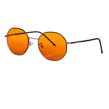Загрузить изображение в средство просмотра галереи, SHINU Round Glasses Blue Light Glasses Men Women Blue Light Protection Lenses Orange Red Glasses Anti Green Light for Good Sleep
