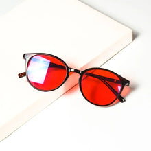 Load image into Gallery viewer, Blue Light Blocking Glasses Women Red Lens Orange lenses for long hours working or before the bed Cat Eye Glasses for Female