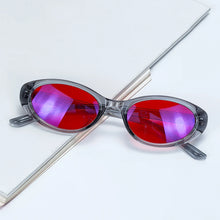 Load image into Gallery viewer, TR90 Cat Eye Glasses Woman Red Lens Good Sleeping Glasses Orange Lenses for Gaming Blue Light Filter Lens Improve Sleep Insomnia