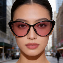 Carregar imagem no visualizador da galeria, SHINU Women FL-41 Tint Glasses, Rose transition FL41 Lenses 480-520nm Blue Green Light Blocking Migraine Photophobia Eyewear