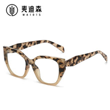 Загрузить изображение в средство просмотра галереи, Fashion Anti-blue Light Glasses Women Computer Glasses Frame Retro Prescription Multifocal Glasses Single Vision Myopia