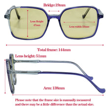 Carregar imagem no visualizador da galeria, Women Photochromic Sunglasses Yellow Polarized Lenses Night Vision Glasses For Driving Brown Lenses Glasses For Outdoor