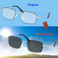 Load image into Gallery viewer, Progressive Multifocal Reading Glasses Men Y2k Glasses Metal Frame progressive lenses automatic adjustment lunette progressive