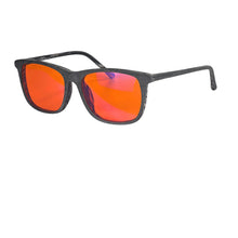Load image into Gallery viewer, Sleep-Inducing Glasses Men Blue Light Blocking Computer Glasses Red Orange Lenses Nighttime Blue Light Filtering Acetate Glasses