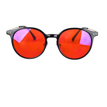 Загрузить изображение в средство просмотра галереи, SHINU Better Sleep Glasses Titanium Leg TR90 Frame Red Lenses 99% Blue Light Blocking Red Lens Glasses Anti Blue Light T1031