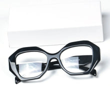 Load image into Gallery viewer, SHINU Acetate glasses women blue anti light glasses Red Orange 99% blocking blue light for gamging or long time working