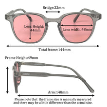 Carregar imagem no visualizador da galeria, SHINU FL-41 Glasses FL41 Tint Glasses, Rose FL41 Lenses 480-520nm Filter Special for Migraine Relief Light Sensitivity Eyewear