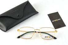 Загрузить изображение в средство просмотра галереи, Титановые очки SHINU, мужские мультифокальные титановые очки для чтения, линзы произвольной формы по рецепту покупателя, индивидуальные