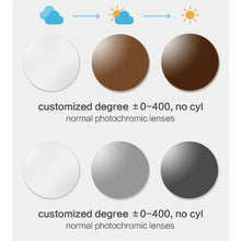 Carregar imagem no visualizador da galeria, prescription glasses men myopia photochromic lenses wooden eyeglasses lunette dioptrie metal frame nature wood temples eyewear