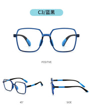 Загрузить изображение в средство просмотра галереи, Blue Light Blocking Glasses for Kids Square Shape Fashion Glasses Myopia Presbyopia Custom Prescription Glasses for Boy Gril
