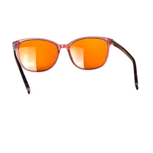 Load image into Gallery viewer, Red Glasses for Women Orange Gaming Glasses Blue Light Filter Computer Work Glasses Red Lenses Acetate Y2k Glasses for Women