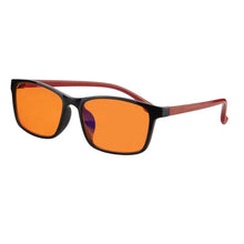 Carregar imagem no visualizador da galeria, SHINU Blue Light Blocking Computer Glasses Red Lens Better Sleep Glasses TR90 Eyewear Computer Glasses Orange Lenses Gaming