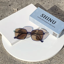 Carregar imagem no visualizador da galeria, Women Photochromic Sunglasses Yellow Polarized Lenses Night Vision Glasses For Driving Brown Lenses Glasses For Outdoor