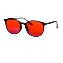 Загрузить изображение в средство просмотра галереи, SHINU Red Glasses Blue Light Glasses for Better Sleep Blue Light Blocking Glasses Orange Lenses Tr90 Women Eyeglasses SH2022