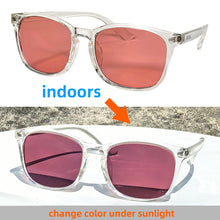 Carregar imagem no visualizador da galeria, SHINU FL41 Tinted Glasses FL-41 Migraine Glasses Block 480-520nm Blue Green Light Anti Photophobia Tint Color Sunglasses Women