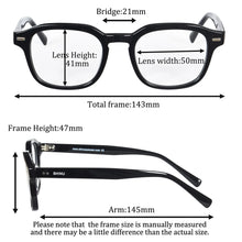 Загрузить изображение в средство просмотра галереи, SHINU Reading Glasses Men multifocal glasses for distance and near astigmatism prescription glasses high quality acetate frame