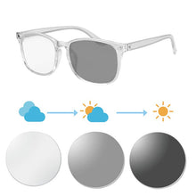 Load image into Gallery viewer, Anti Blue Light Reading Glasses for Tired View of Woman Near and Far Multifocal Progressive Eyeglasses Photochromic Sunglasses