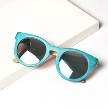 Carregar imagem no visualizador da galeria, Round Women Sunglasses Polarized Sunglasses Wood Handmade Eyeglasses Nature Wooden Eyewear Round Fashion Glasses 2024