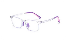 Carregar imagem no visualizador da galeria, Square Shape Kids Glasses Blue Light Blocking Glasses Children with Hyperopia and Amblyopia Prescription Glasses 129mm Wide