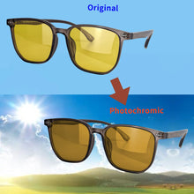 Загрузить изображение в средство просмотра галереи, SHINU Photochromic Sunglasses Night Vision Driving Glasses Blue Light Computer Glasses Day and Night Driving Glasses