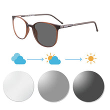 Загрузить изображение в средство просмотра галереи, Оптические линзы для женщин, очки с защитой от синего света, прогрессивные мультифокусные очки для чтения, фотохромные прогрессивные очки для чтения