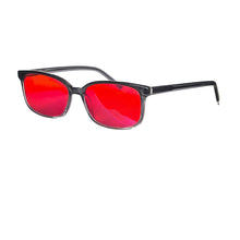 Load image into Gallery viewer, Anti Light Blue Glasses Without Degree Orange Lens Computer Work Glasses Red Lenses Breathe Better To Sleep Acetate Glasses Men