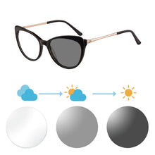 Загрузить изображение в средство просмотра галереи, SHINU brand Women glasses acetate frame Freeform multifocal reading glasses single vision prescription glasses customized 395