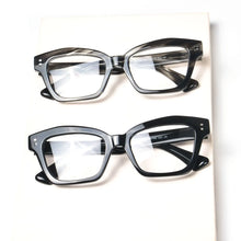 Загрузить изображение в средство просмотра галереи, SHINU Better Sleep Blue Light Blocking Glasses Men Red Lenses Anti Green Light Orange Clear lens acetate frame computer eyewear