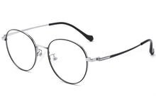 Загрузить изображение в средство просмотра галереи, Прогрессивные мультифокусные очки для чтения, титановая оправа, мужские фотохромные мультифокальные очки с защитой от синего луча, компьютерные очки