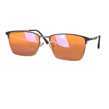 Load image into Gallery viewer, Big Size Red Lens Glasses Sleep Better Orange Lens Blue Light Blocking Polarized Yellow Lens for Driving Fishing Night Vision