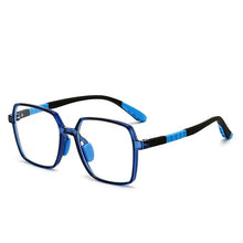 Загрузить изображение в средство просмотра галереи, Blue Light Blocking Computer Glasses for Kids Square Shape Fashion Glasses Myopia Presbyopia Prescription Glasses for Boy Gril