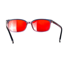 Load image into Gallery viewer, Anti Light Blue Glasses Without Degree Orange Lens Computer Work Glasses Red Lenses Breathe Better To Sleep Acetate Glasses Men