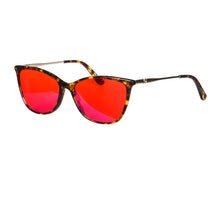 Load image into Gallery viewer, red glasses block blue light acetate glasses round anti blue light screen protector women glasses 3 type lenses without diopter