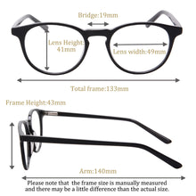 Загрузить изображение в средство просмотра галереи, SHINU Multifocal Grade Glasses Near and Far Reading Glasses Women Presbyopic Glasses Woman Acetate Frame Prescription Lenses