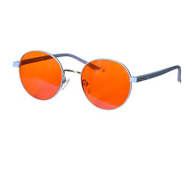 Carregar imagem no visualizador da galeria, SHINU Round Black Glasses Y2k Women Blue Light Computer Glasses Orange Lens Blue Light Glasses Gaming Birthday Girl Gift