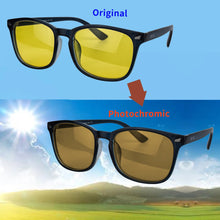 Load image into Gallery viewer, SHINU Photochromic Brown Glasses Night Vision Glasses Car Driving Glasses Polarized Yellow Lens See Clear Day Night
