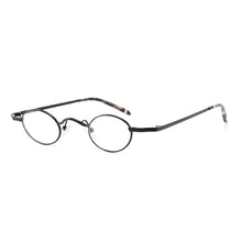 Загрузить изображение в средство просмотра галереи, Small Round Women Men Reading Glasses with Diopters Customized Prescription Glasses Astigmatism Diopter Myopia 1.0 Reading 2.0